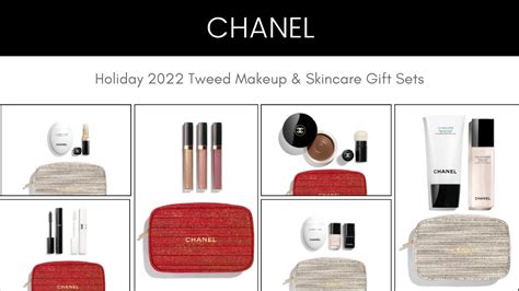 chanel makeup box price|Chanel gift set 2022.